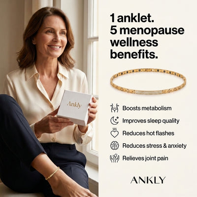ANKLY Anklet™ | The Natural Menopause Wellness Solution