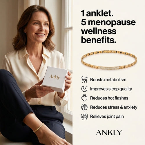 ANKLY Anklet™ | The Natural Menopause Wellness Solution
